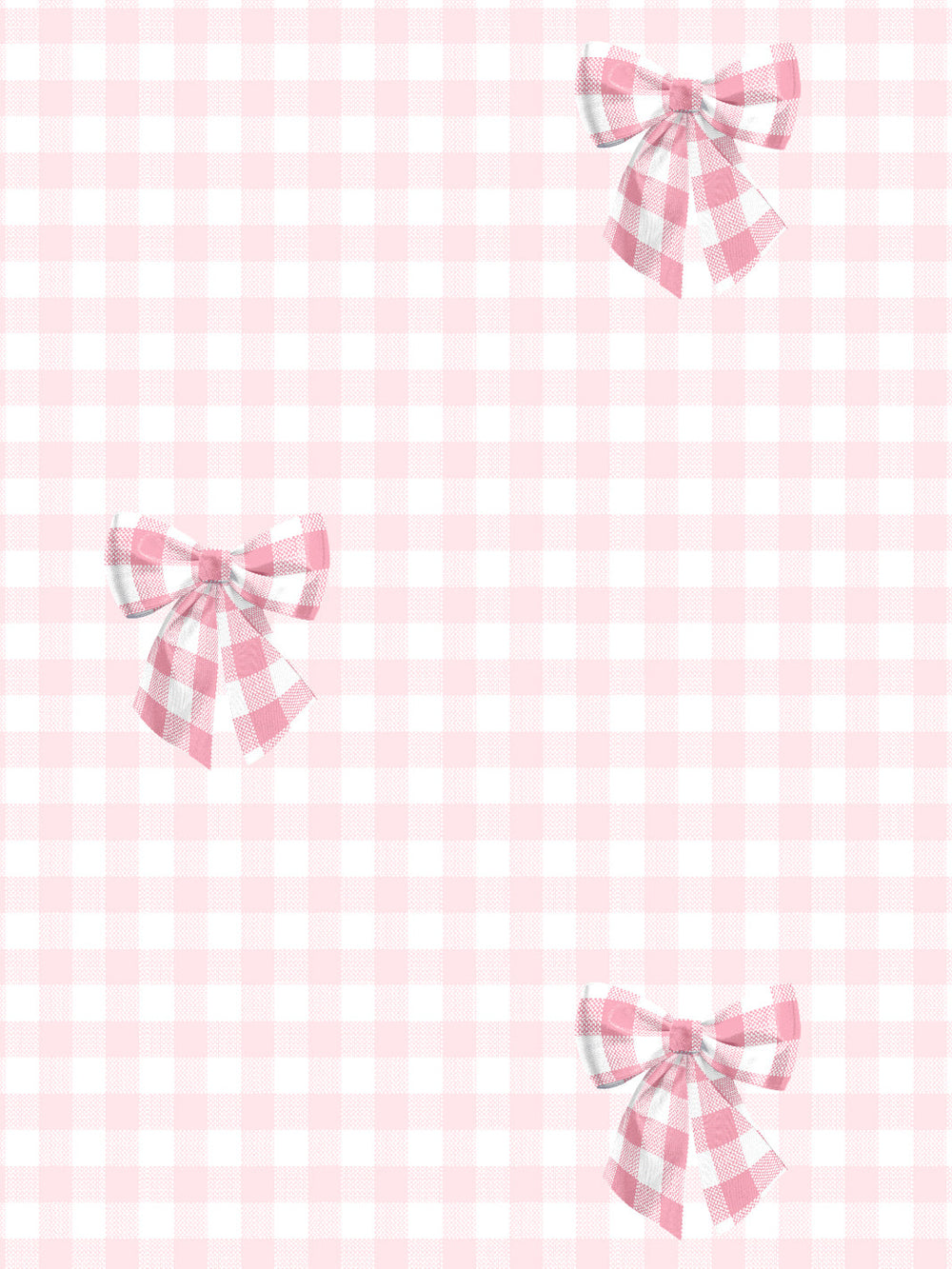 barbie-gingham-bow-wallpaper-by-barbie-bubblegum-on-piggy-bank