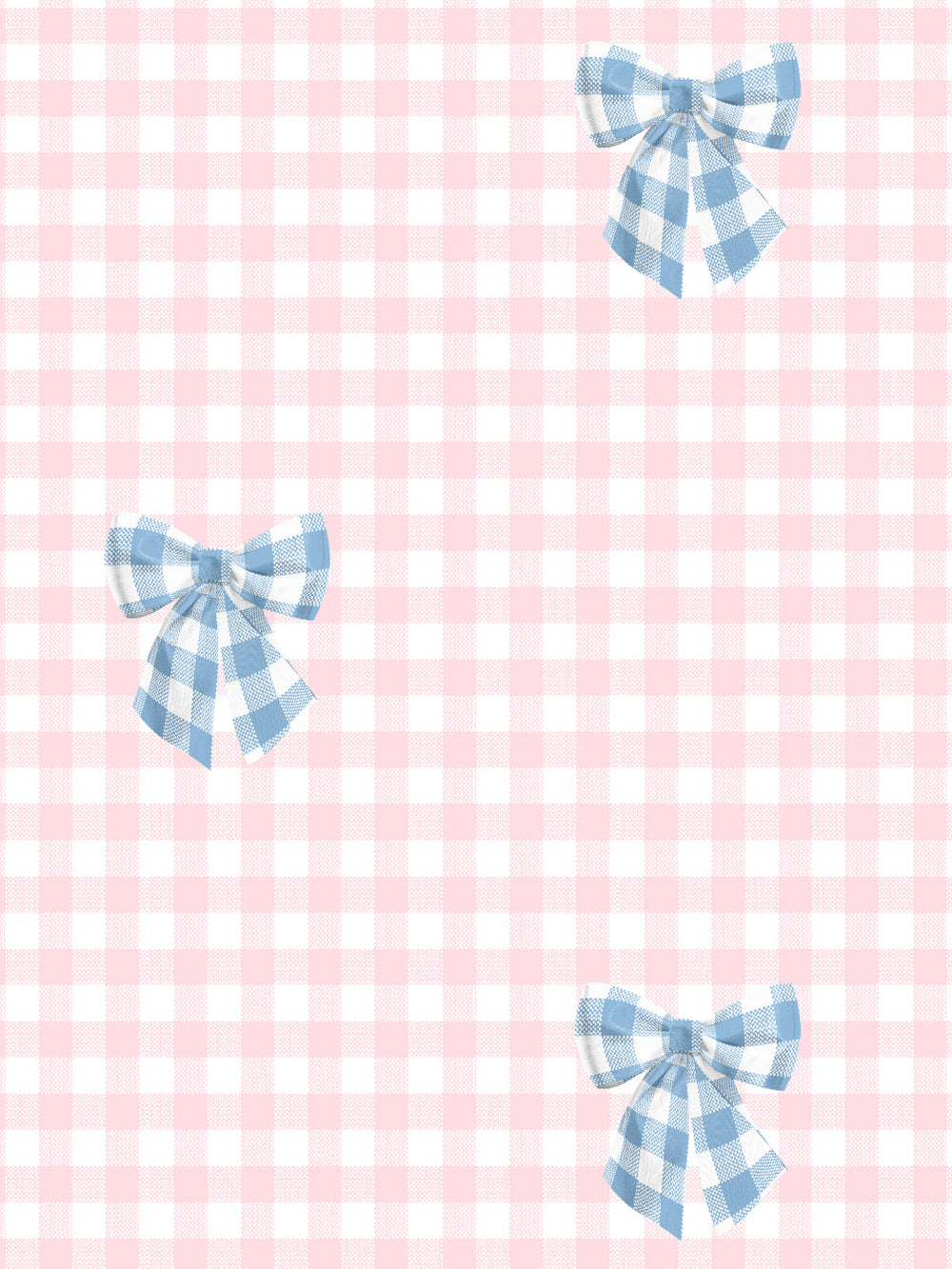 barbie-gingham-bow-wallpaper-by-barbie-cornflower-on-ballet-slipper