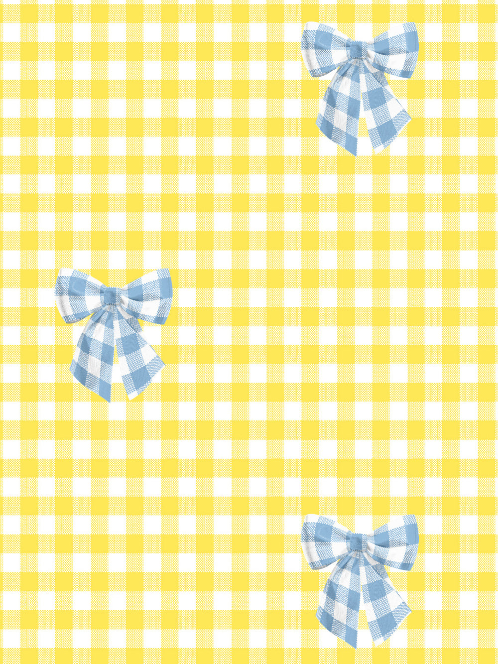 barbie-gingham-bow-wallpaper-by-barbie-cornflower-on-yellow