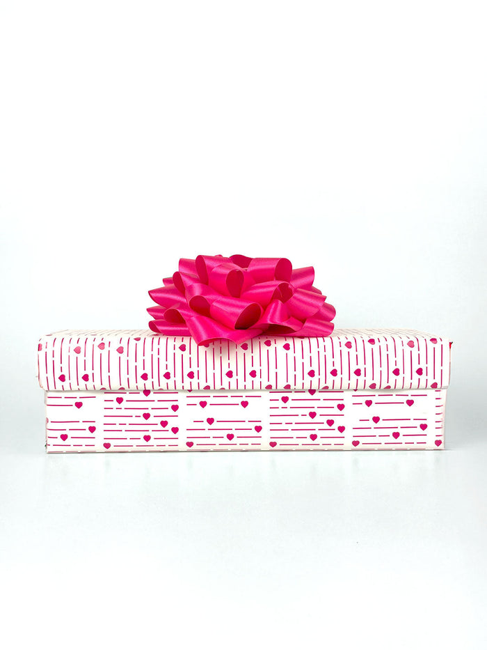 Barbie™ Hearts Print Gift Wrap - Barbie™ Pink