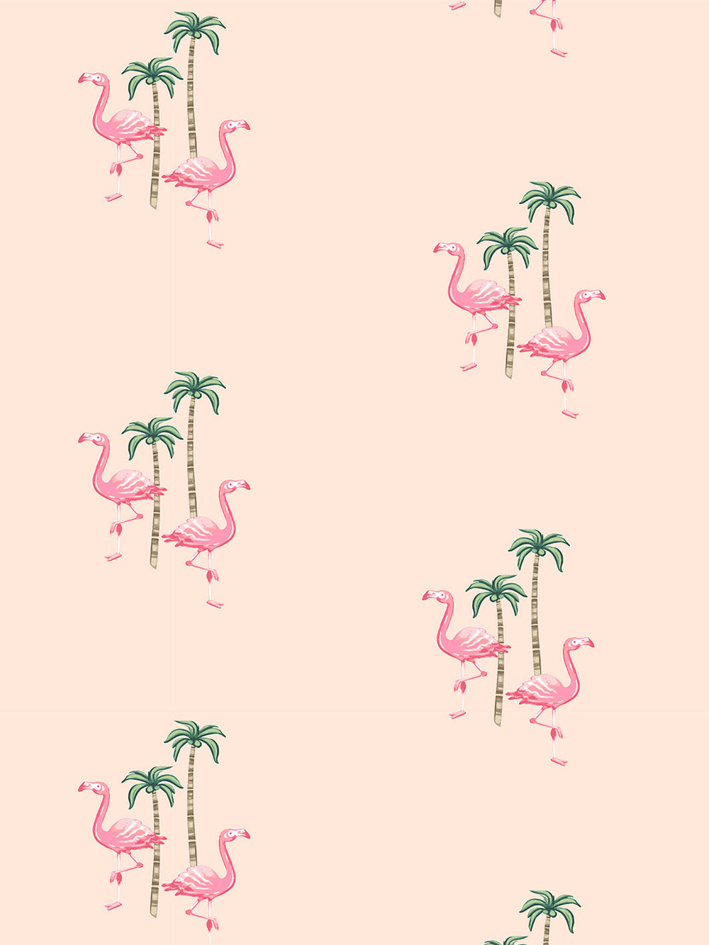 barbie-land-flamingo-palm-wallpaper-by-barbie-peach