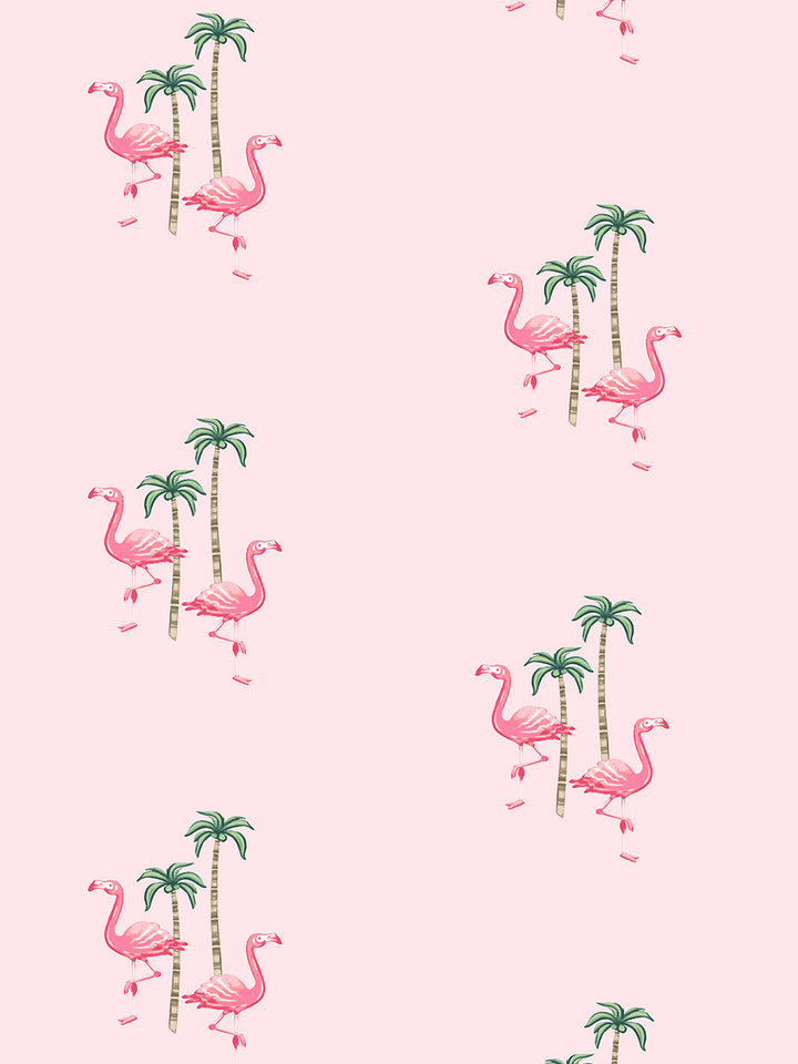 barbie-land-flamingo-palm-wallpaper-by-barbie-piggy-bank
