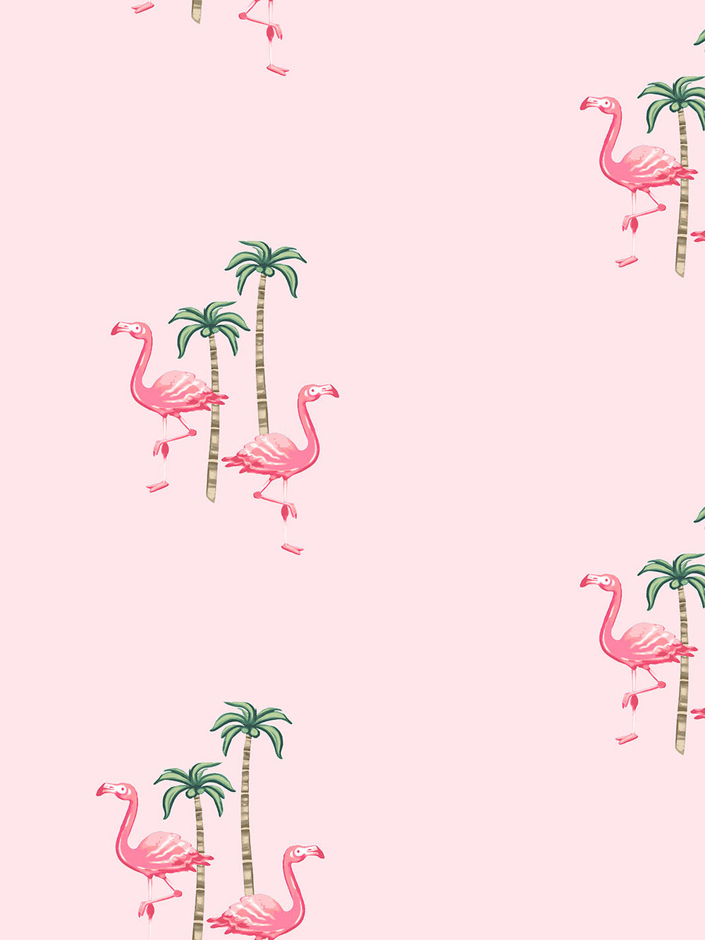 barbie-land-flamingo-palm-wallpaper-by-barbie-piggy-bank