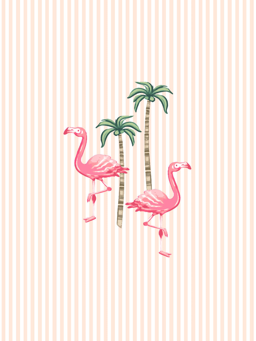 barbie-land-flamingo-pinstripe-wallpaper-by-barbie-peach