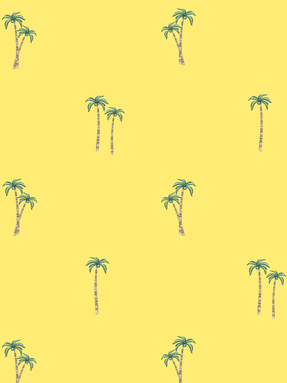 barbie-land-palm-wallpaper-by-barbie-yellow