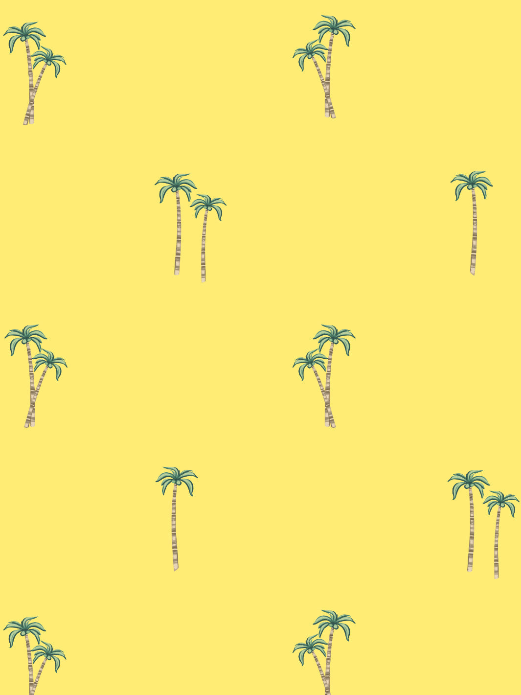 barbie-land-palm-wallpaper-by-barbie-yellow