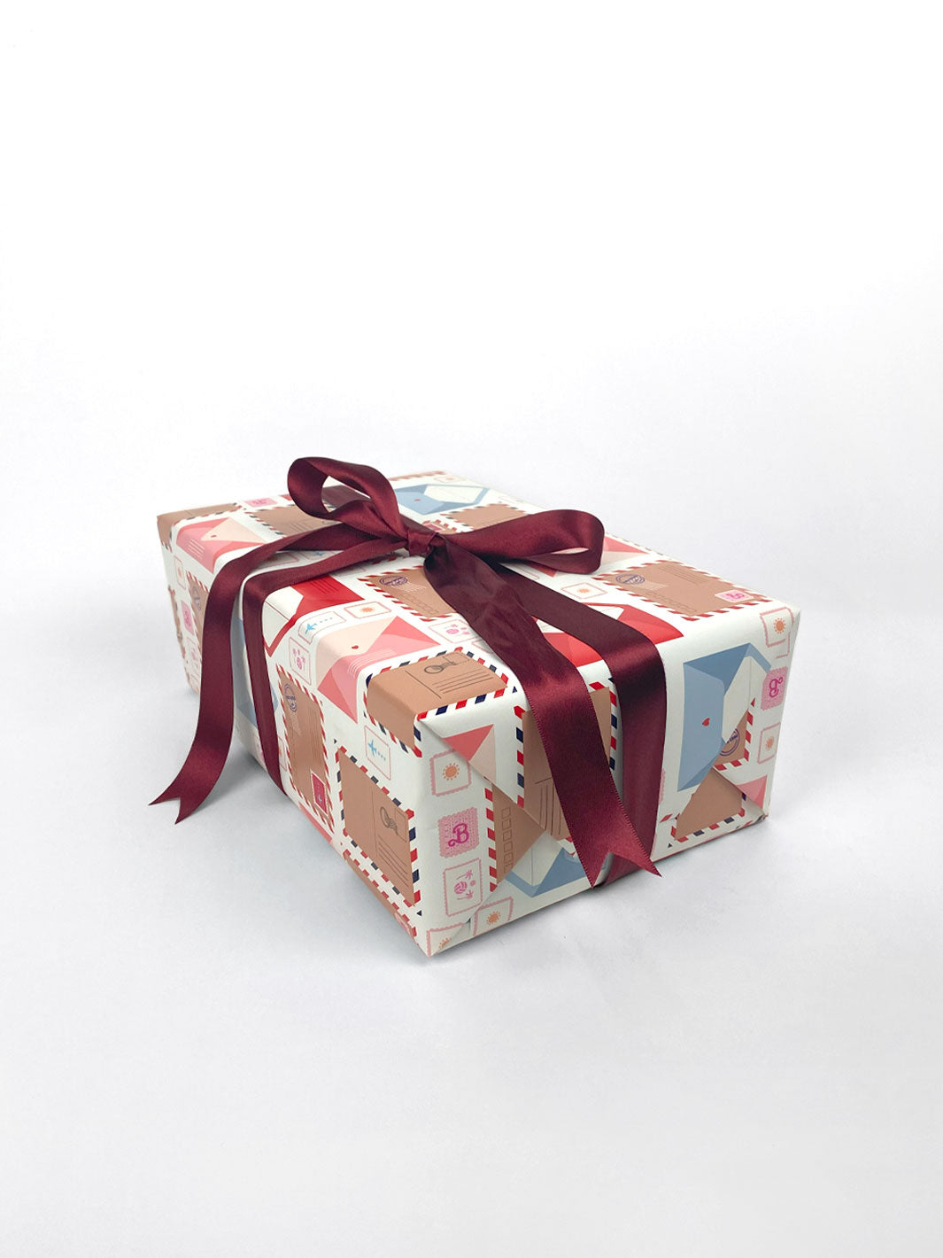 Barbie™ Land Post Office Gift Wrap - White