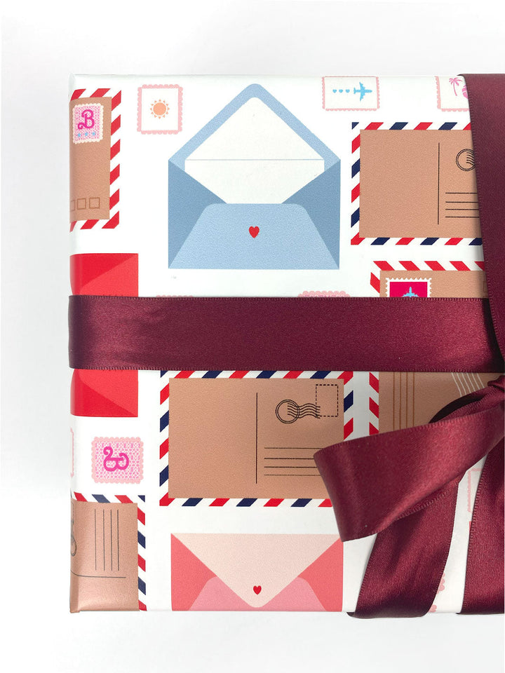 Barbie™ Land Post Office Gift Wrap - White