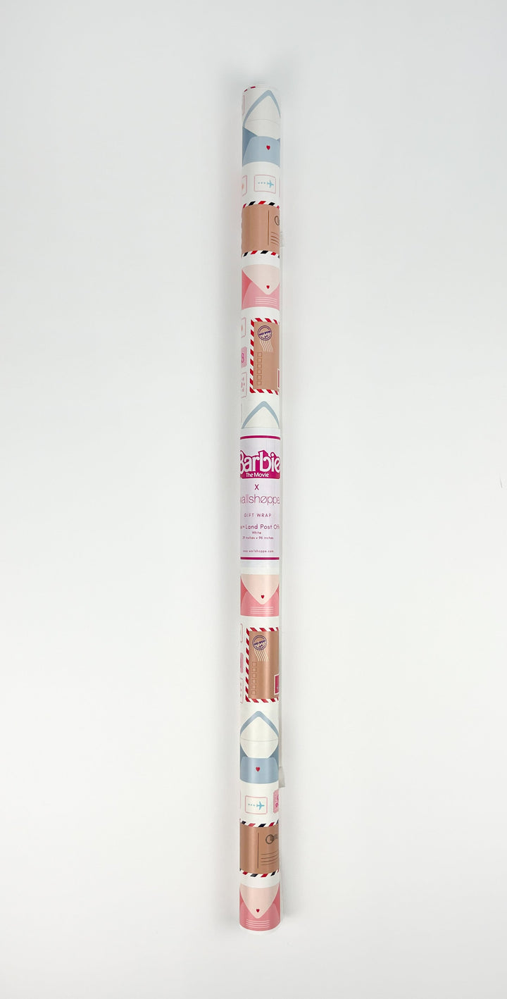 Barbie™ Land Post Office Gift Wrap - White