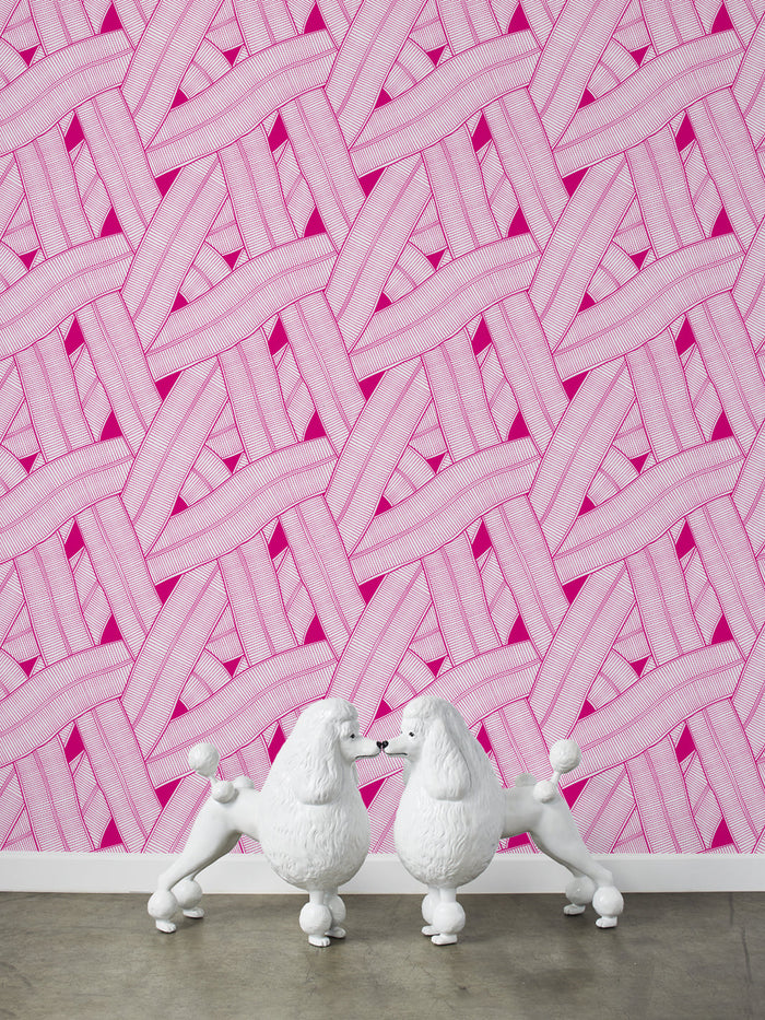 Papier peint « Barbie™ Land Road » par Barbie™ - 219 Rose