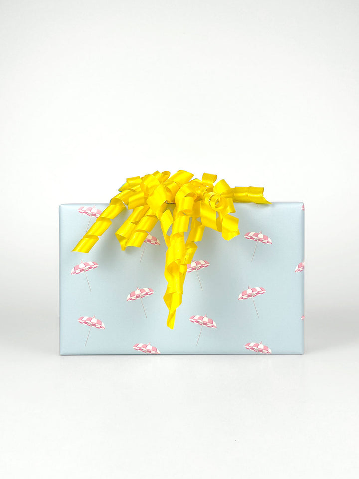 Barbie™ Land Umbrella Gift Wrap - Baby Blue