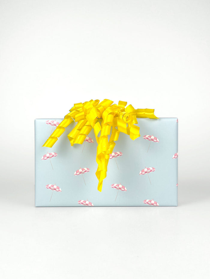 Barbie™ Land Umbrella Gift Wrap - Baby Blue