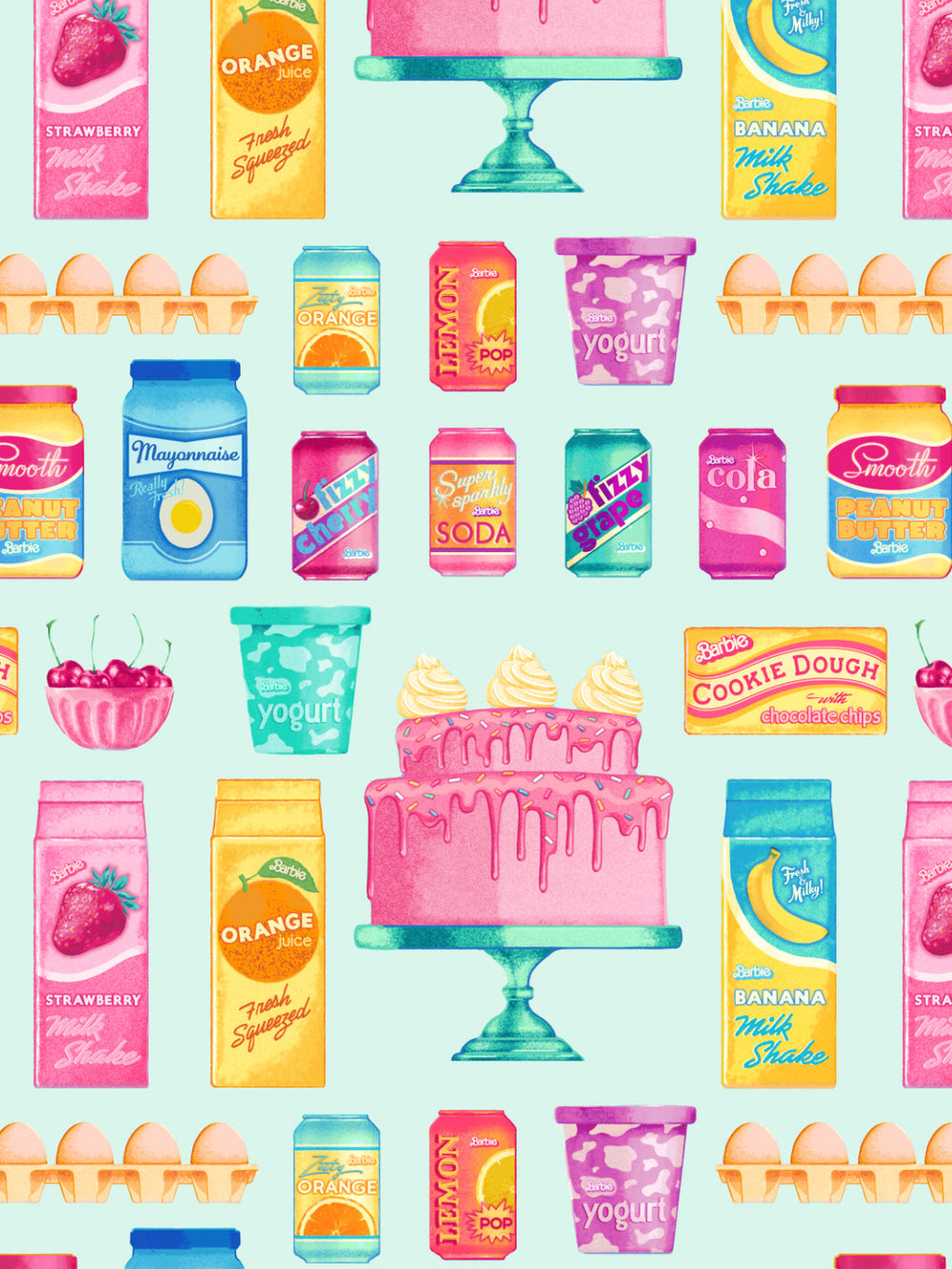 barbie-pantry-toss-wallpaper-by-barbie-robins-egg