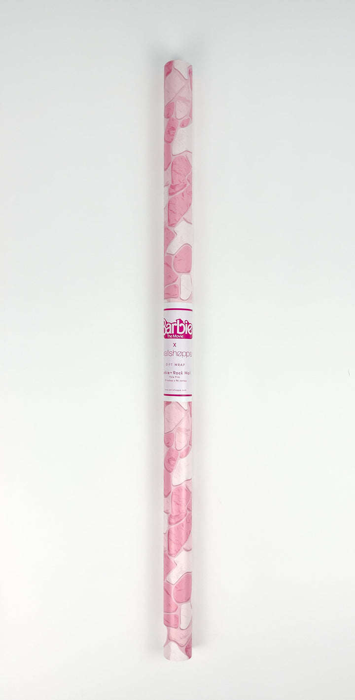 Barbie™ Rock Wall Gift Wrap - Pale Pink