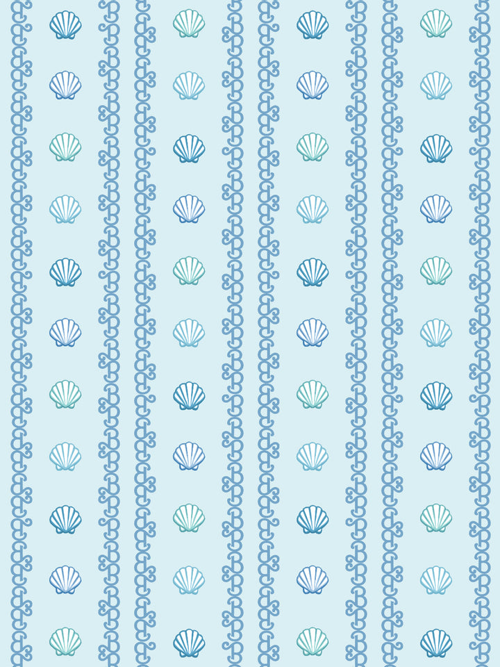 barbie-shell-stripe-wallpaper-by-barbie-pale-blue