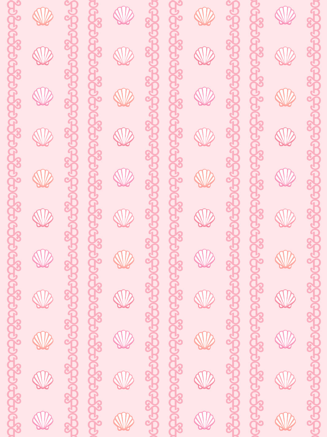 barbie-shell-stripe-wallpaper-by-barbie-piggy-bank