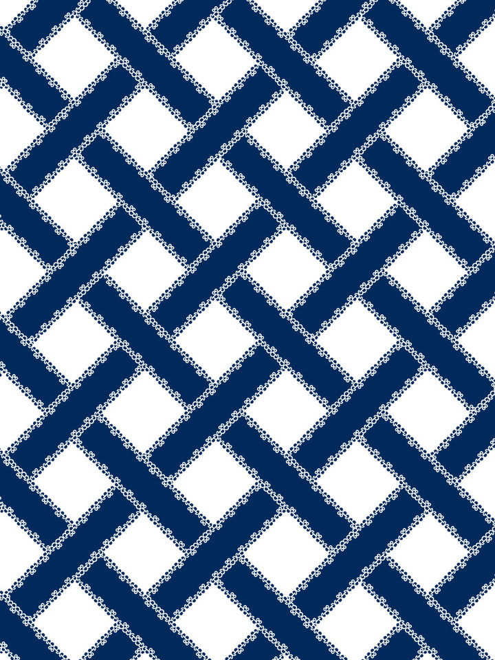 barbie-trellis-wallpaper-by-barbie-navy