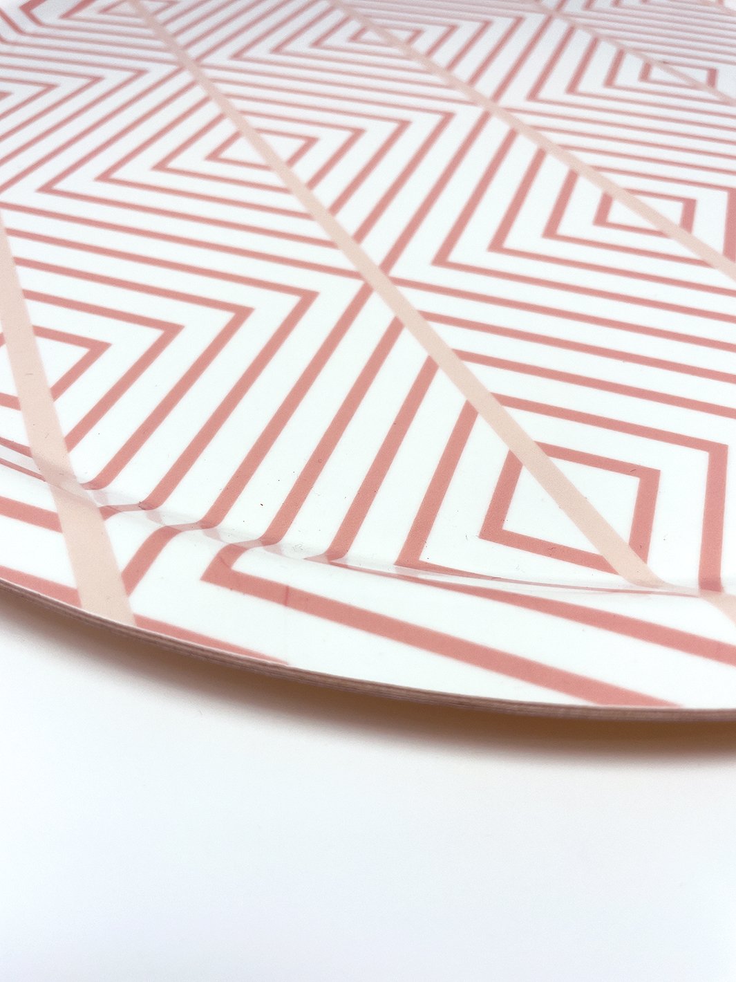 barbie x wallshoppe dreamhouse round tray