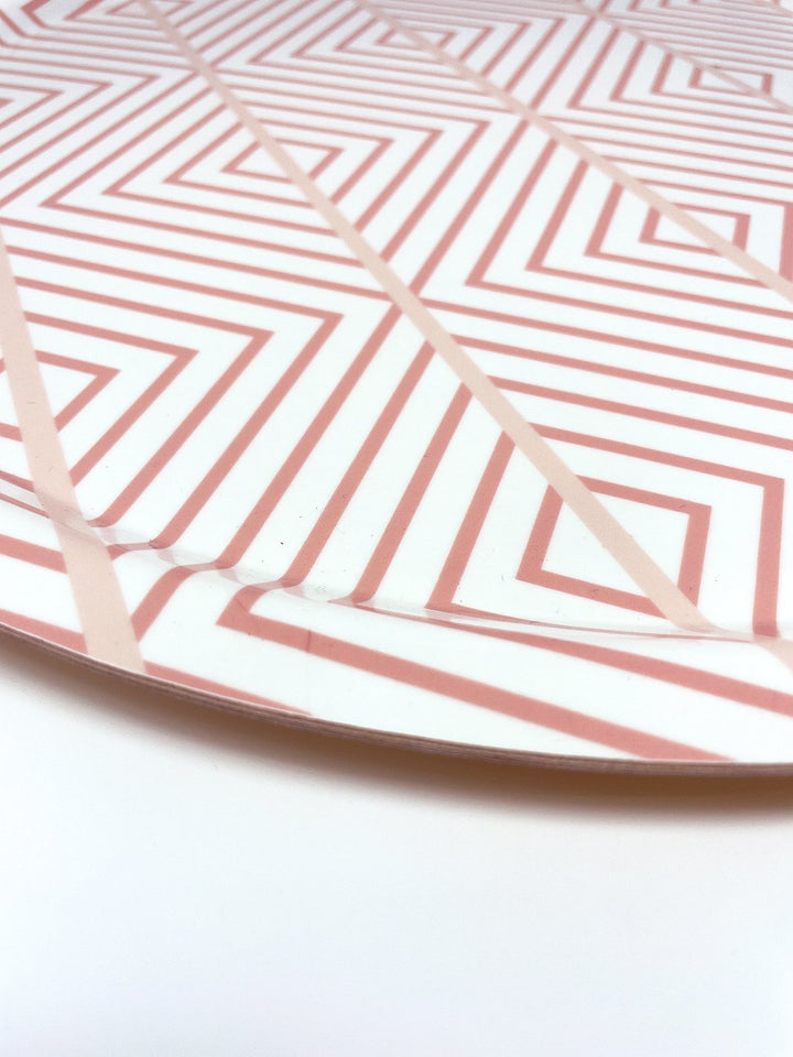 barbie x wallshoppe dreamhouse round tray