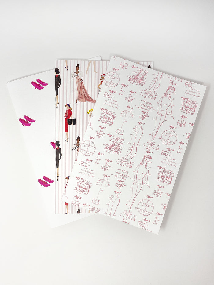 Ensemble de carnets Barbie™ x Wallshoppe
