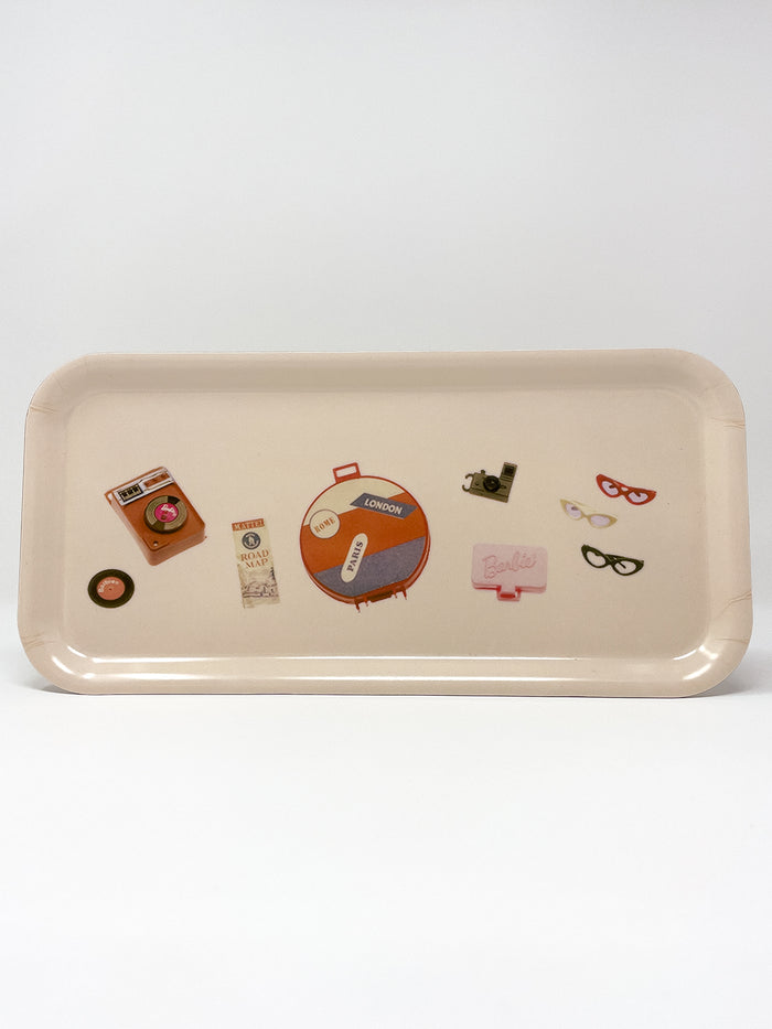 'Barbie™ x Wallshoppe ‘Travel Accessories’ Vanity Tray