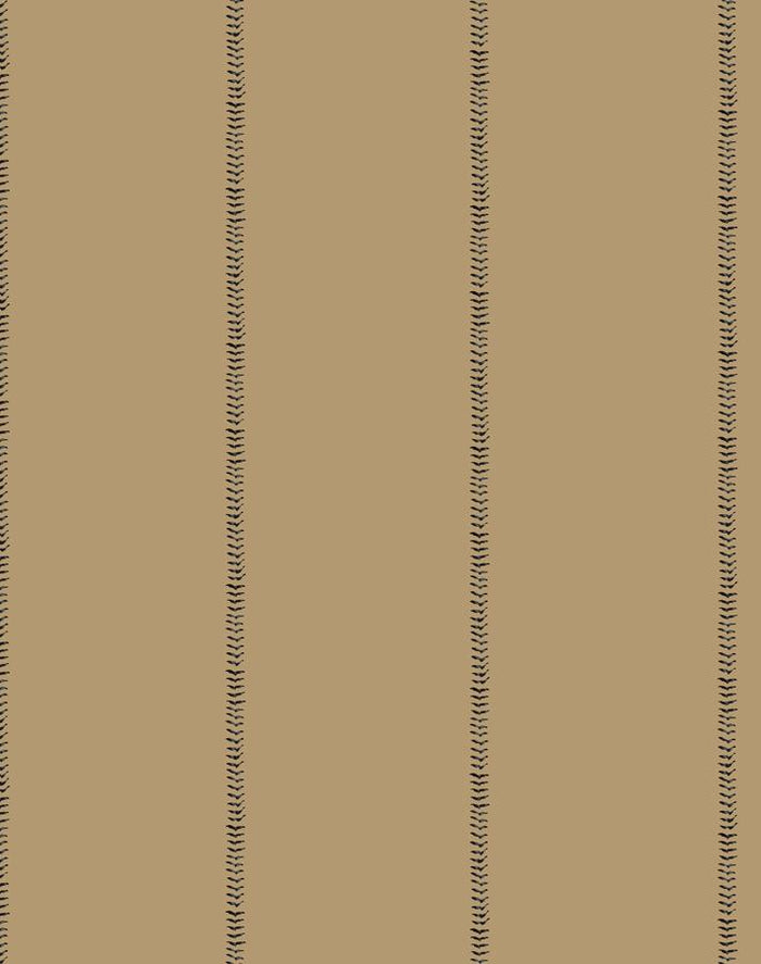 'Baseball Stitch' Wallpaper by Wallshoppe - Leather