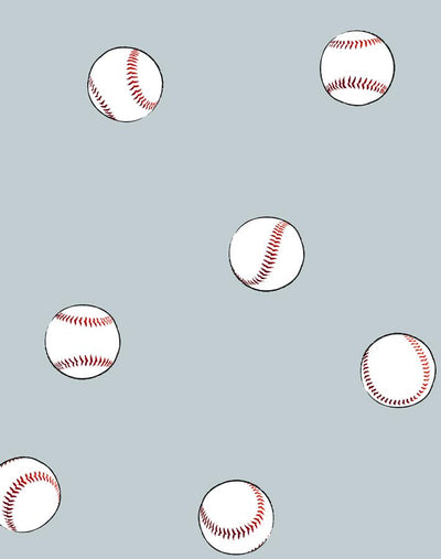 'Baseball Toss' Wallpaper by Wallshoppe - Elephant