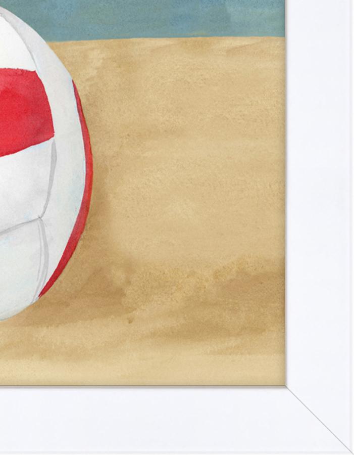Artshoppe Beach Volleyball by Nathan Turner
