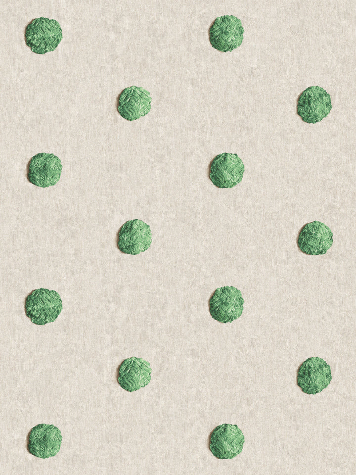 chenille-dots-large-wallpaper-chris-benz-green