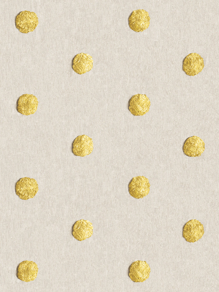 chenille-dots-large-wallpaper-chris-benz-yellow