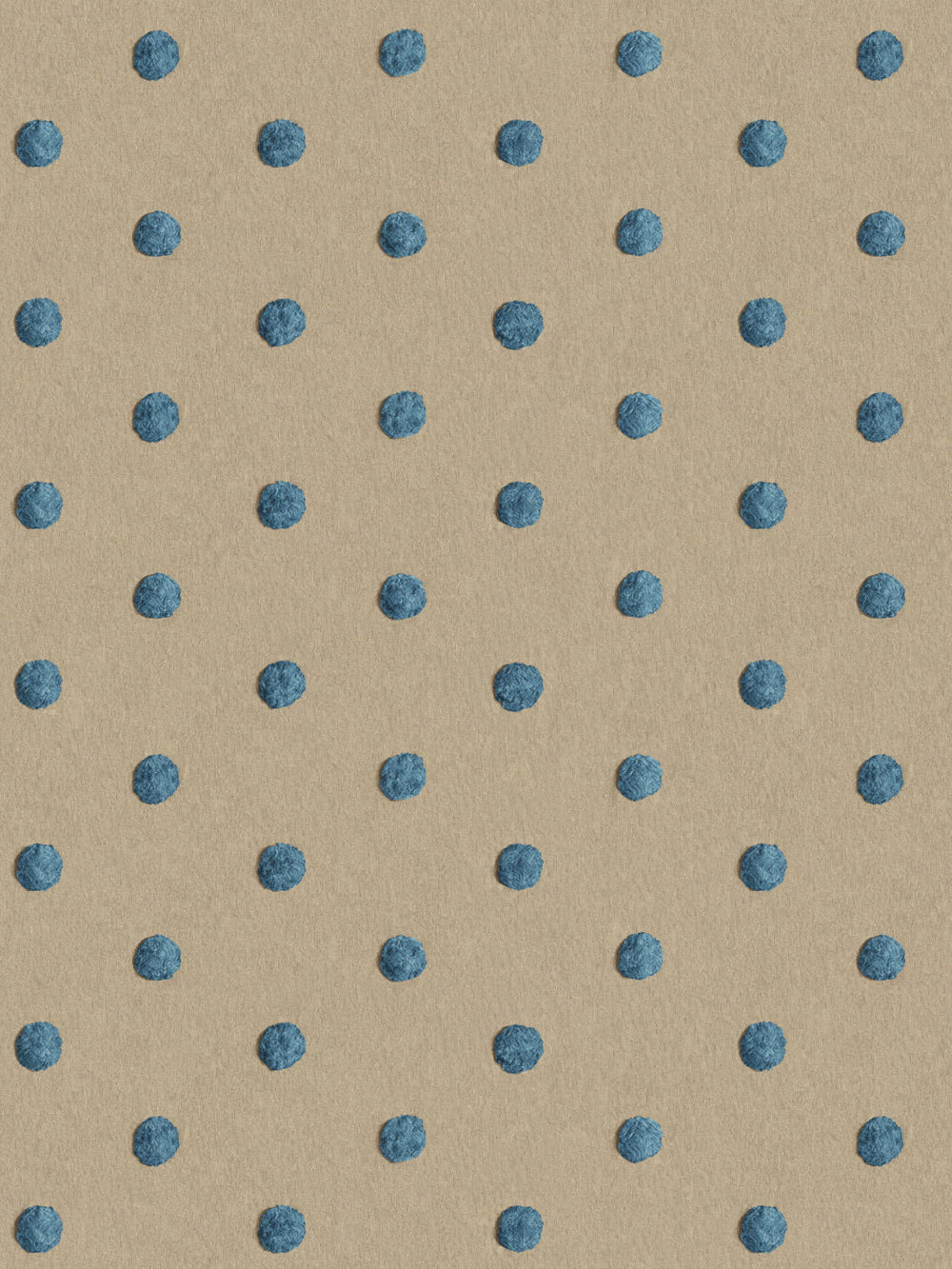 chenille-dots-small-wallpaper-chris-benz-blue-on-taupe