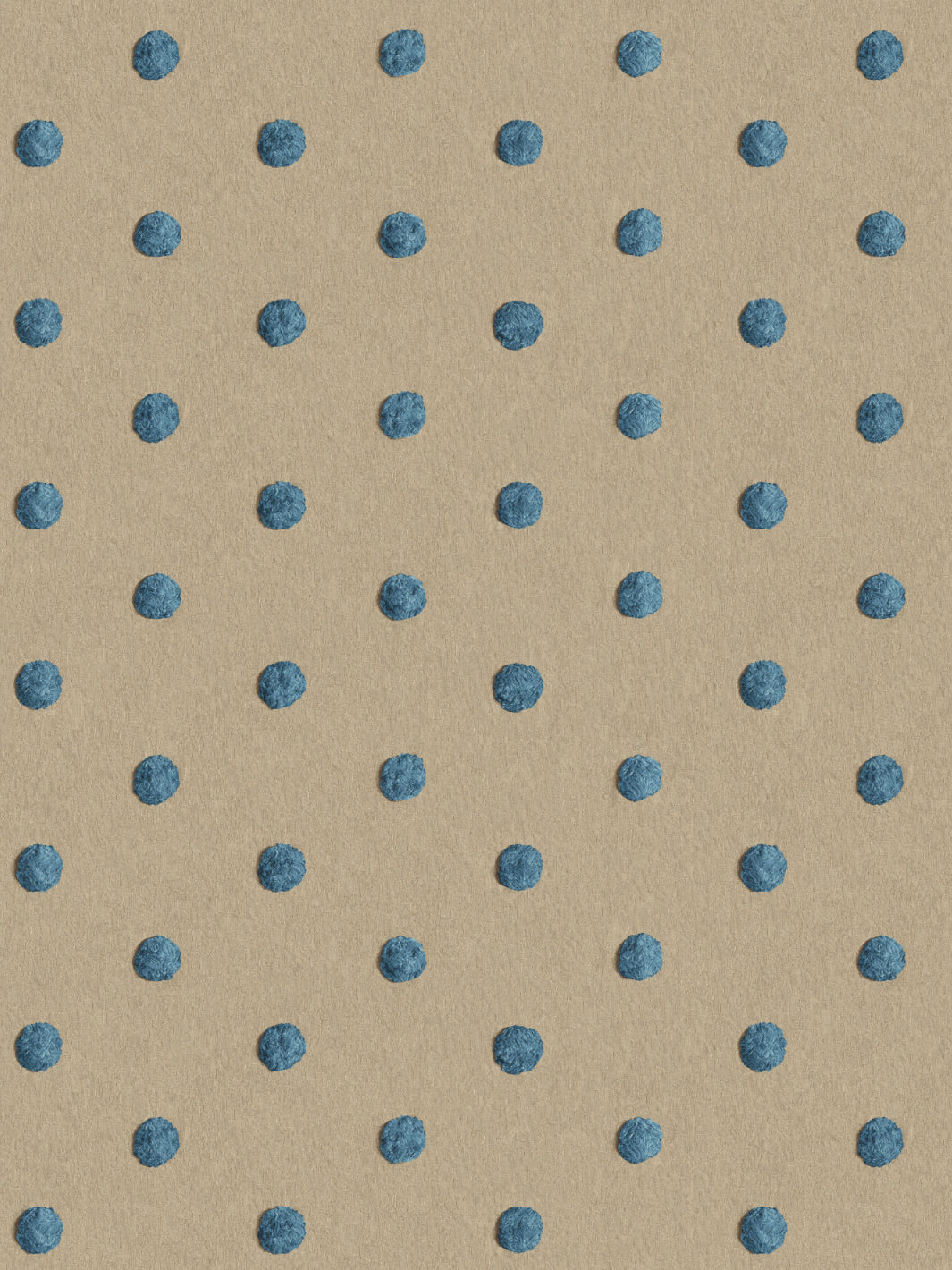 chenille-dots-small-wallpaper-chris-benz-blue-on-taupe