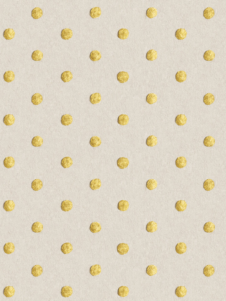 chenille-dots-small-wallpaper-chris-benz-yellow
