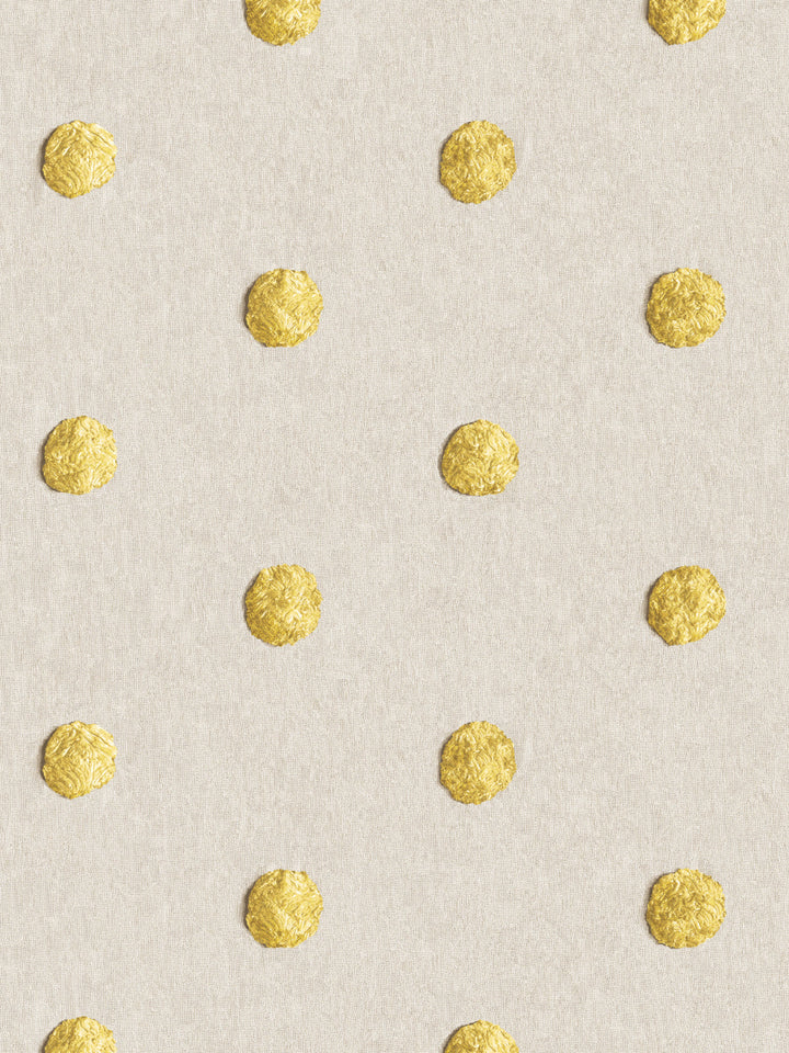chenille-dots-small-wallpaper-chris-benz-yellow