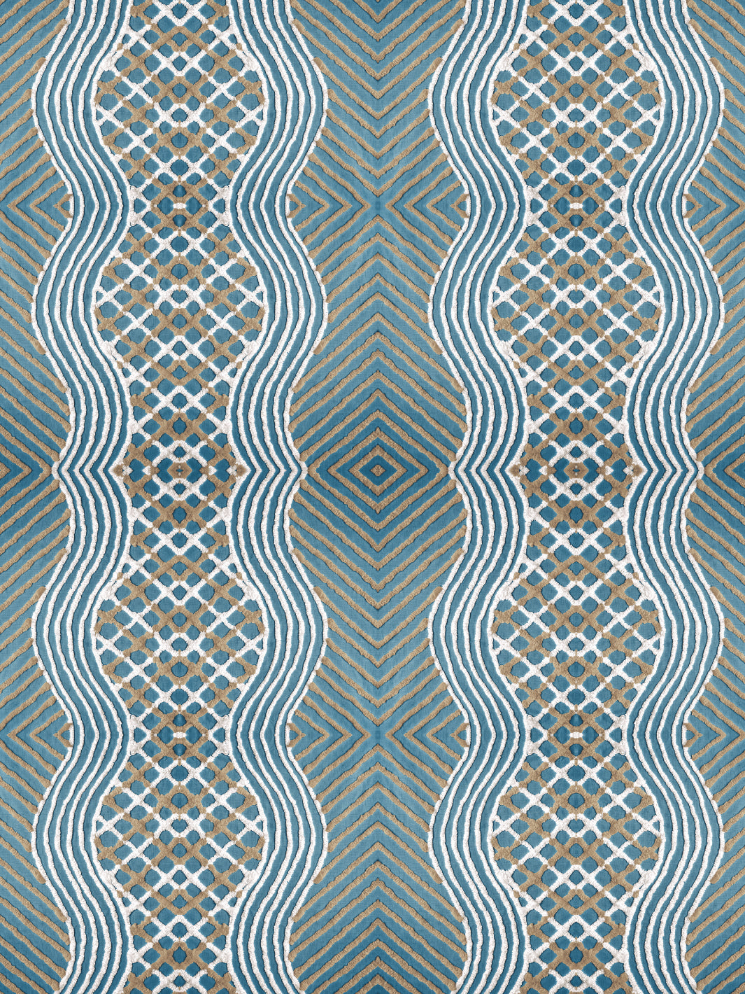 chenille-stripe-wallpaper-chris-benz-deep-blue