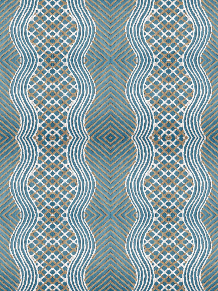 chenille-stripe-wallpaper-chris-benz-deep-blue