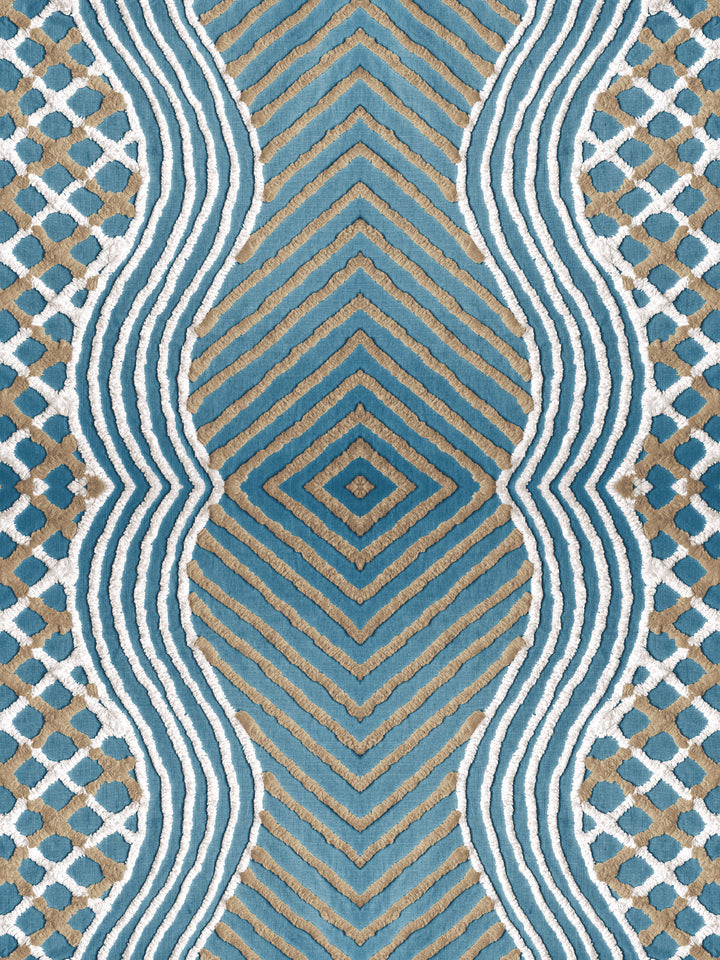 chenille-stripe-wallpaper-chris-benz-deep-blue