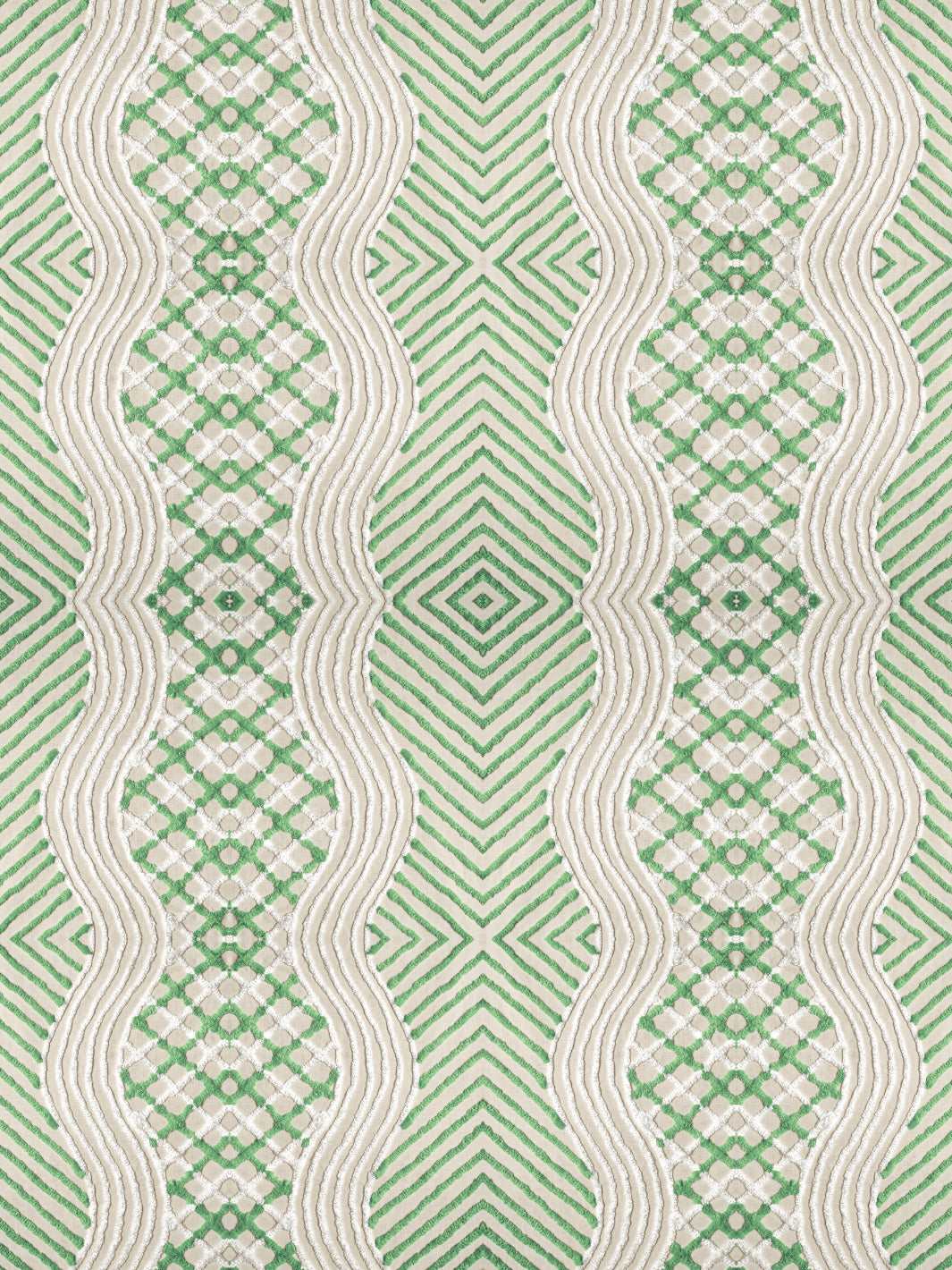 chenille-stripe-wallpaper-chris-benz-green