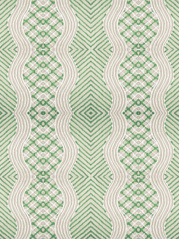 chenille-stripe-wallpaper-chris-benz-green