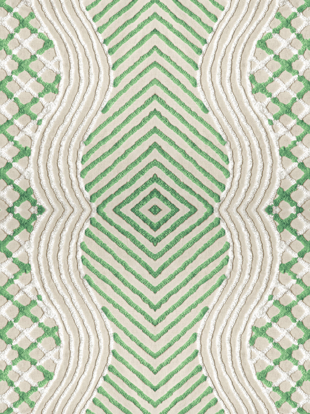 chenille-stripe-wallpaper-chris-benz-green