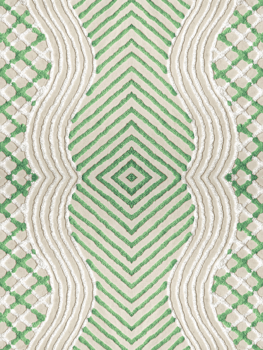 chenille-stripe-wallpaper-chris-benz-green