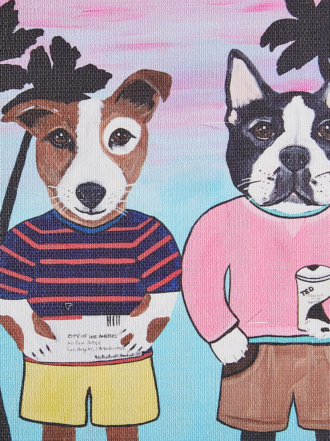 'Parking Ticket And A Latte' by Carly Beck Art Print