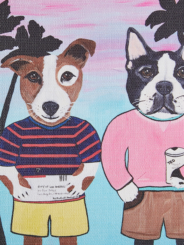 'Parking Ticket And A Latte' by Carly Beck Art Print