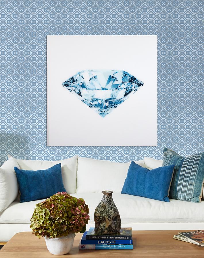 Artshoppe Diamond on Acrylic Large by Nathan Turner