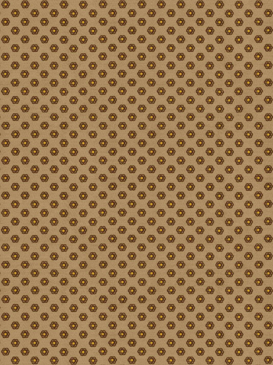 ditsy-flower-wallpaper-chris-benz-gold-on-brown