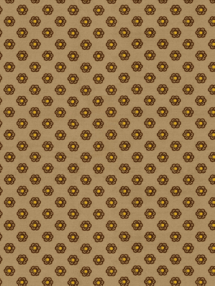 ditsy-flower-wallpaper-chris-benz-gold-on-brown