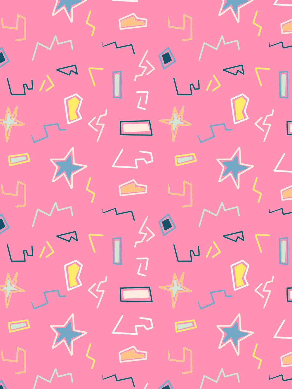 doodle-wallpaper-by-barbie-pink