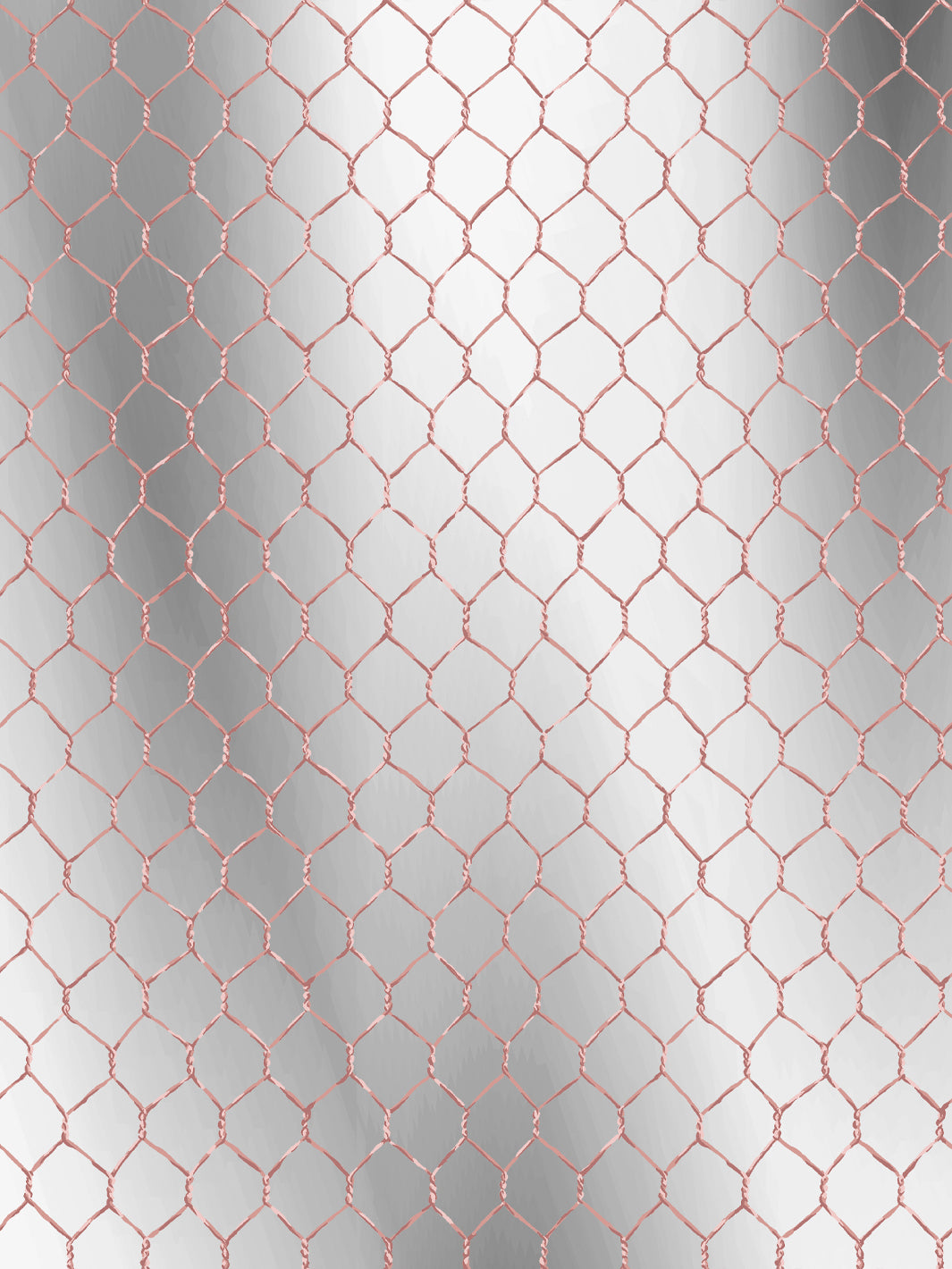 evelyns chicken wire shiny silver wallpaper by sarah jessica parker bleecker blush on mirror