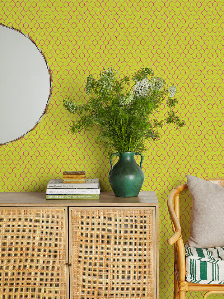 evelyns-chicken-wire-wallpaper-by-sarah-jessica-parker-teal-on-citron