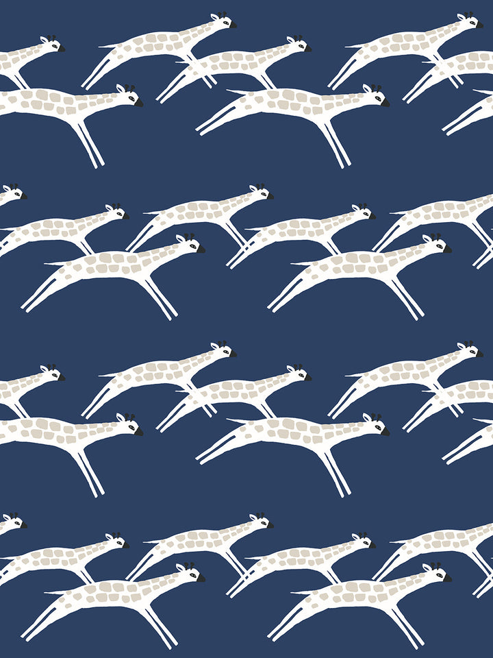 galloping-giraffes-wallpaper-by-tea-collection-navy
